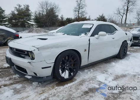 2017 Dodge Challenger R/T Scat Pack z USA, uszkodzony, nr VIN 2C3CDZFJ6HH593963